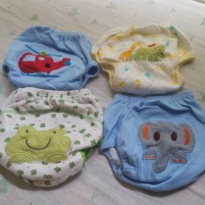 4 pair training pants (washed not used)